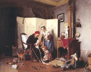 Un jeu de soldats, 1878